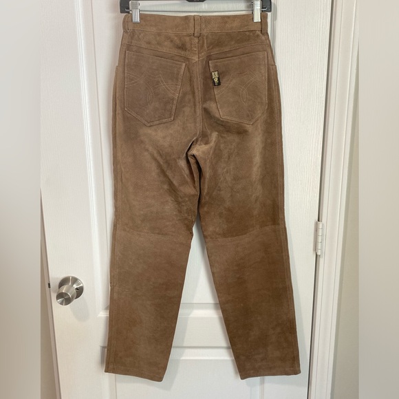 Vintage 80s BEBO Beverly Hills Genuine Leather Pants - Picture 6 of 10